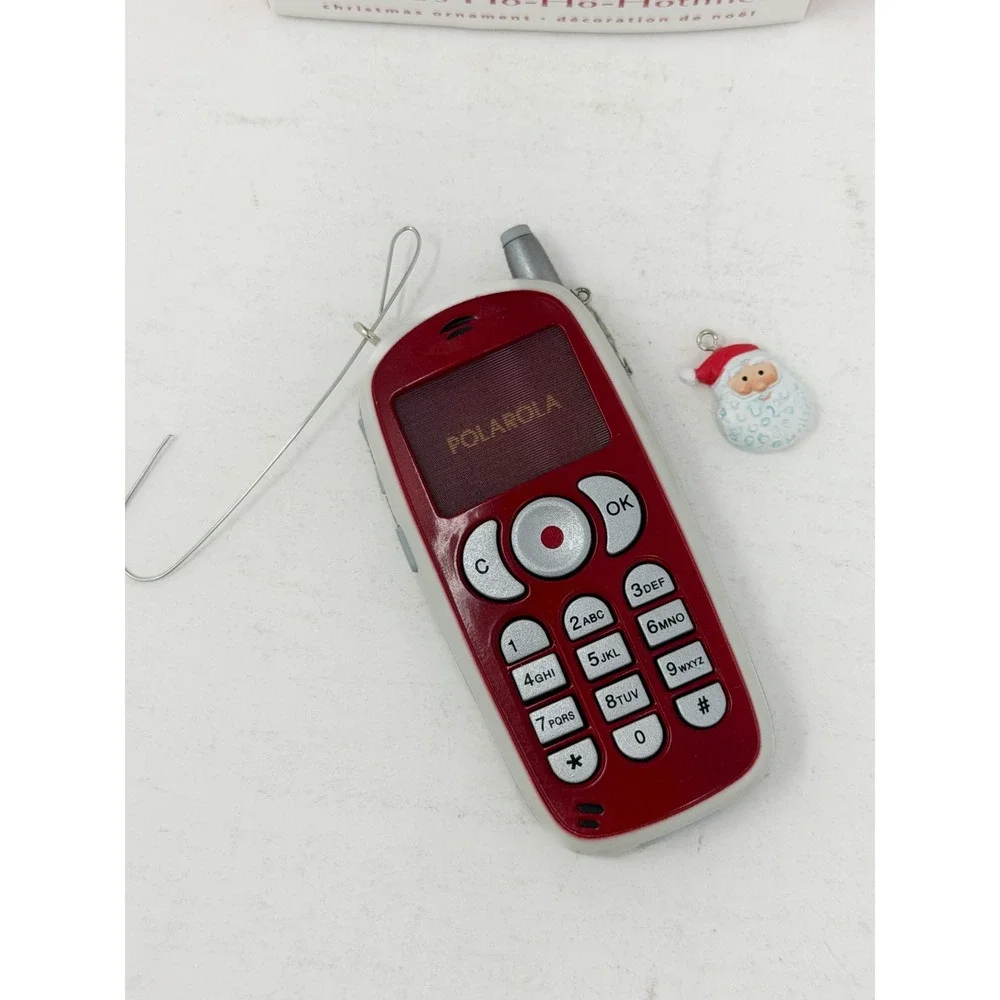 Hallmark Keepsake 2007 Santa's Ho Ho Hotline Magic Light Sound Ornament Box